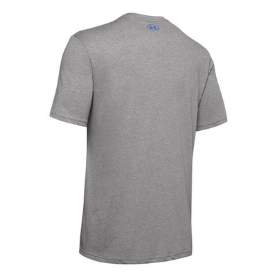 Мужское теннисное поло Under Armour GL Foundation T-Shirt Men - Grey, Dark Blue