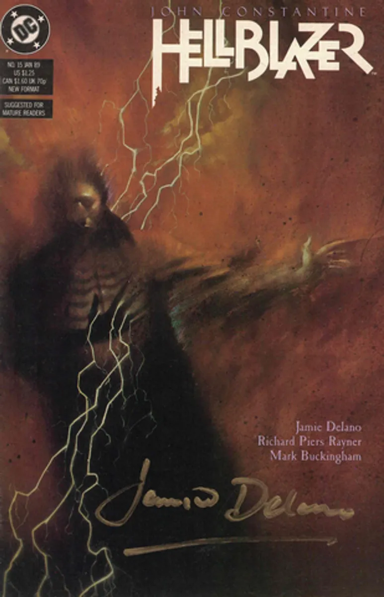 Hellblazer #15 (с автографом Джэйми Делано)