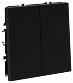 Переключатель перекрестный двухклавишный без рамки Voltum S70 VLS020508