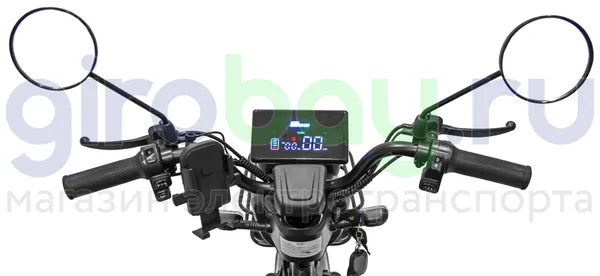 Электроскутер IKINGI SIBTRIKE 1000W (60V/25Ah) - Серый фото №21