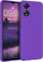Мягкий Soft Touch чехол из силикона для OPPO A78 5G с бархатной подкладкой