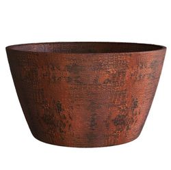 Кашпо BOWL CROCODILE D80 H45
