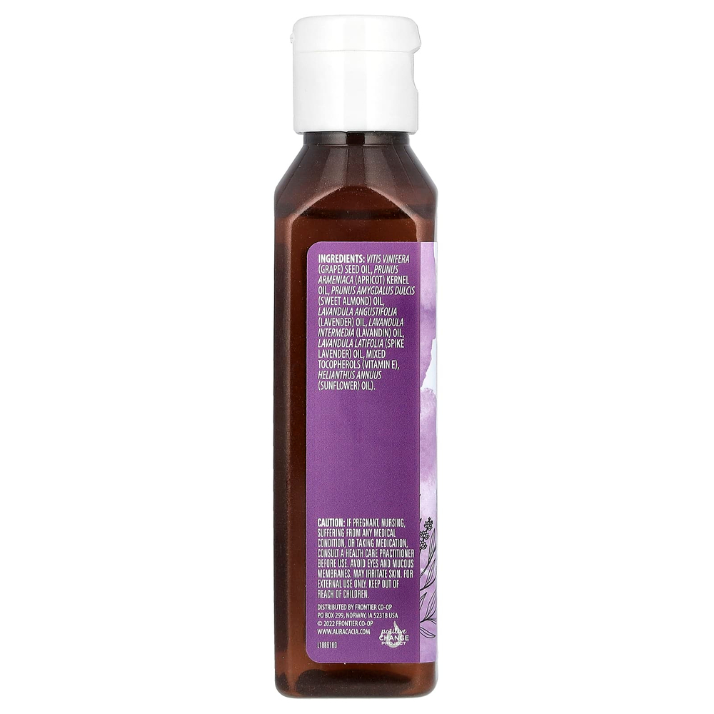 Aura Cacia, Масло для тела, лаванда, 118 мл (4 жидк. унц.)