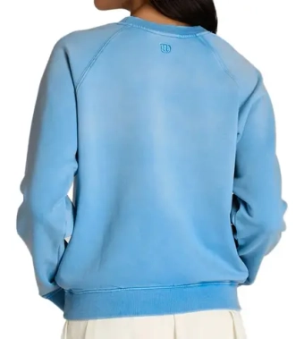 Женская Кофта теннисная Wilson Classic Crew - ally blue