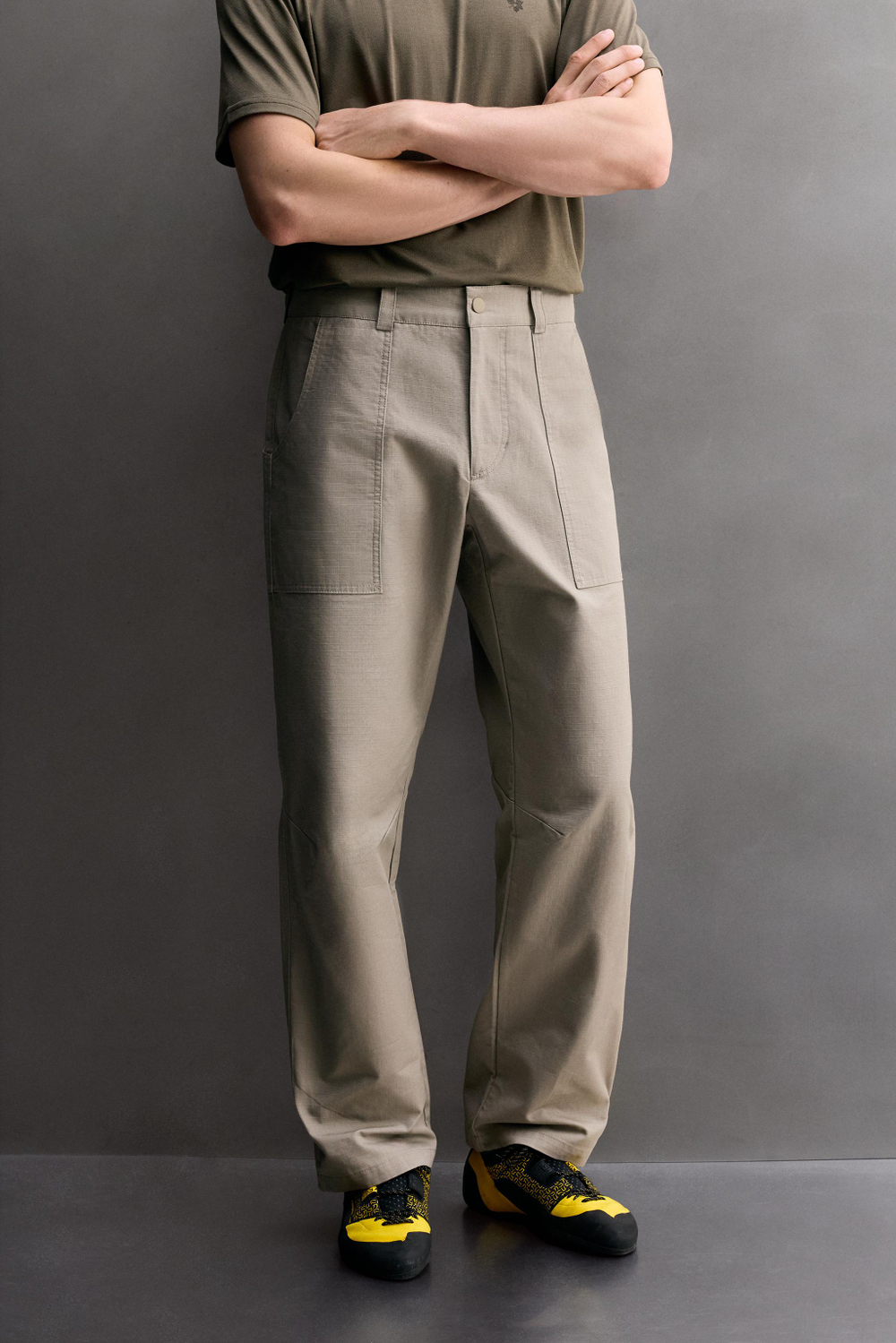 БРЮКИ TAPERED FIT ДЛЯ СКАЛОЛАЗАНИЯ — ZARA