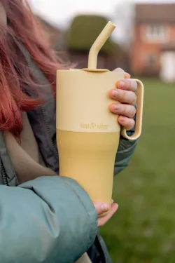 Термостакан Klean Kanteen Rise Tumbler 26oz Straw Lid (770 мл) Dusty Orchid