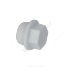 Заглушка (пробка) PP-R белая Дн 25х3/4" НР VALFEX 10163025