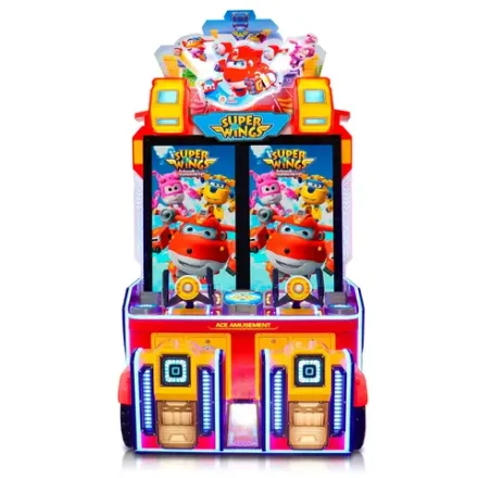 Двойной детский автомат с видеоигрой «Superwings Skyrocket»