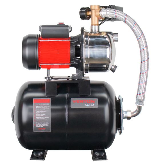 Станция насосная Verton AQUA PS1200SB/24 h50 Q3.3 Hs9 бак 24л 41513