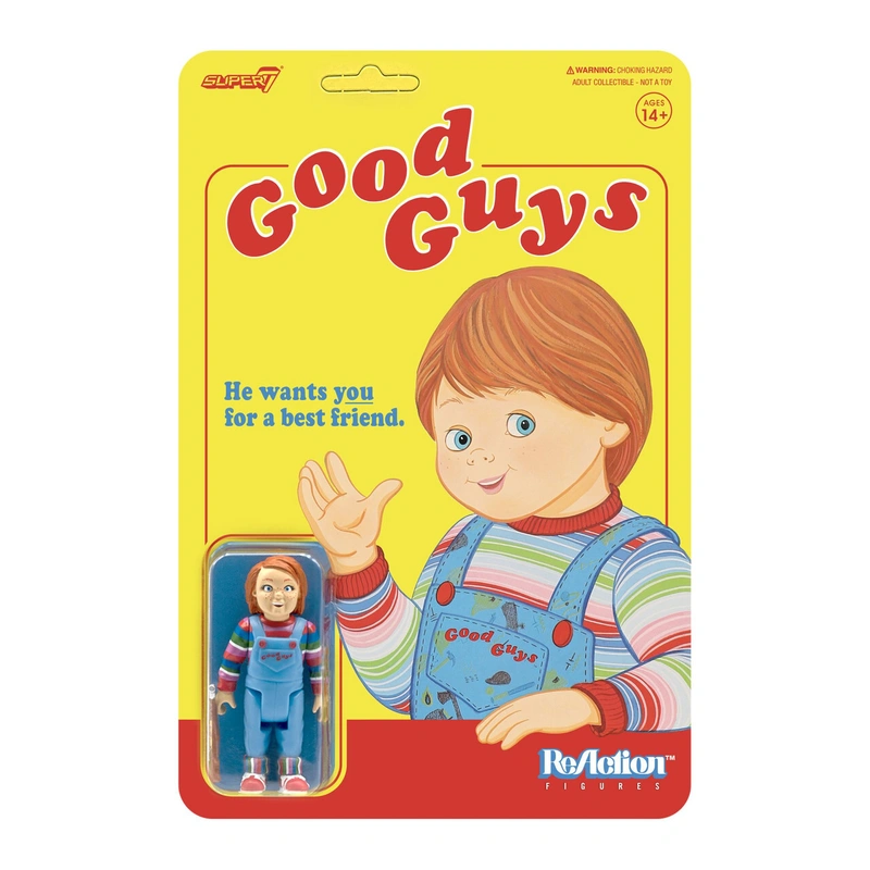 Фигурка Super7 - Child's Play ReAction W1 - Chucky (Good Guys)