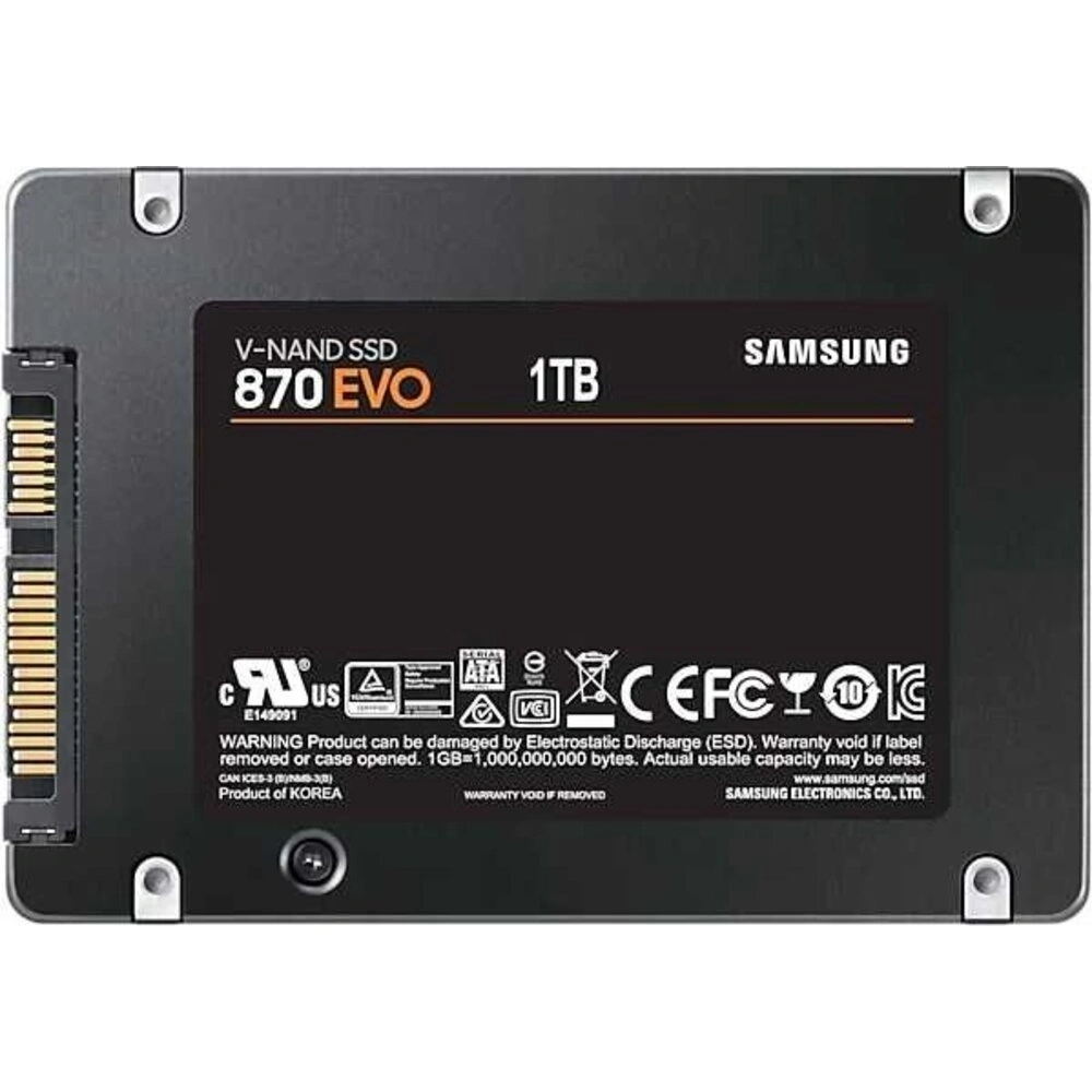 Накопитель SSD Samsung 1Tb 870 EVO (MZ-77E1T0BW)