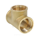 Тройник латунь Ду 15 (1/2") ВР/ВР VALFEX VF.130.L.012