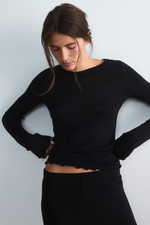 Пижама из мягкого ворсистого трикотажа - H&M
