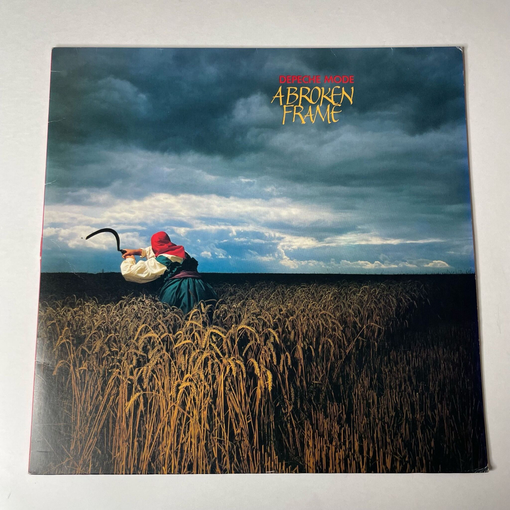 Винтажная виниловая пластинка LP Depeche Mode A Broken Frame (Japan 1982) (No Obi) Leave In Silence