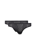 Трусики 2 пары Emporio Armani - черный(163337 3F204)