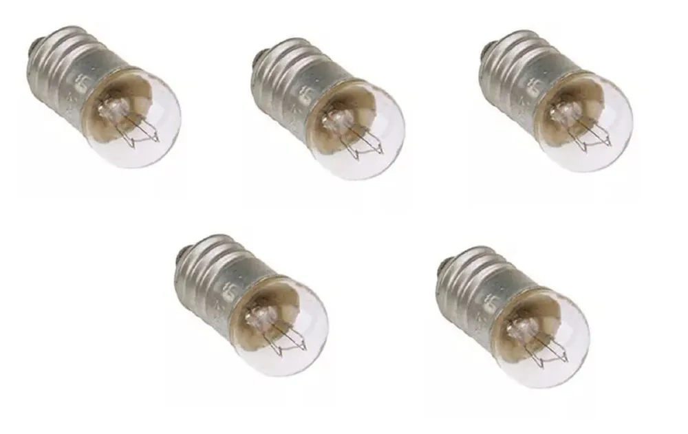 Лампа 6.3V/0.30A МН E10/13 резьба, Россия 5шт