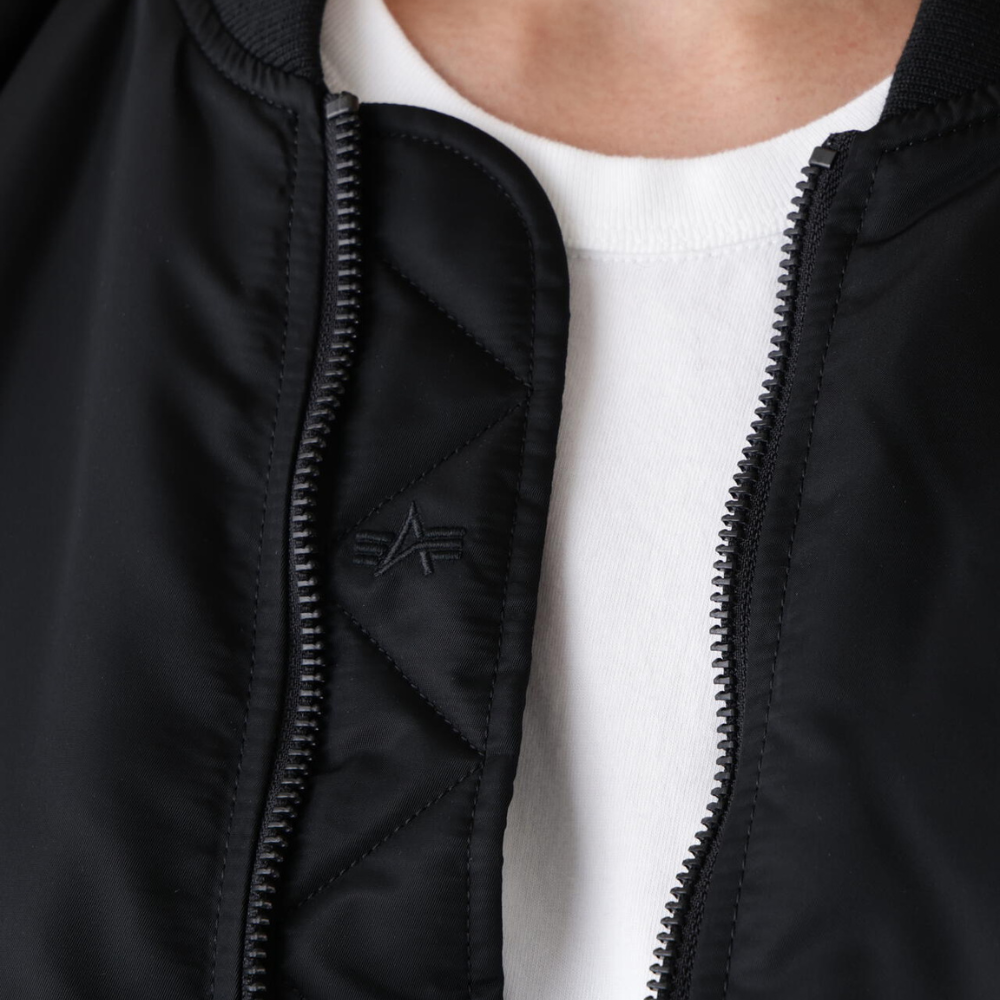 Бомбер Alpha Industries MA-1 Blood Chit Gen ll Black (Черный)