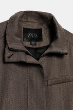 КУРТКА ИЗ СМЕСОВОЙ ШЕРСТИ — ZW COLLECTION — ZARA