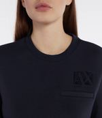 Худи Armani Exchange - темно-синий(3DYM17 YJEPZ)