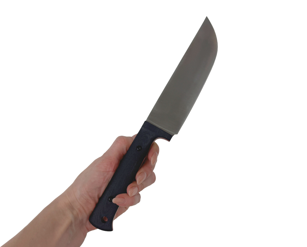Нож Пчак Узбекский ц.м., сталь 95Х18, рукоять G10 черная