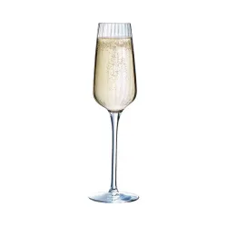 Бокал-флюте для шампанского 210 мл хр. стекло "Симметрия" Optical d 7,5 см h24 см Chef&Sommelier [6]