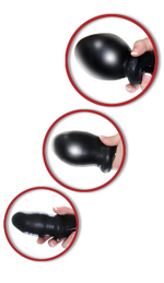 Кляп надувной Inflatable Ball Gag (Цвет: черный)