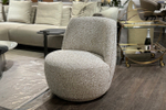 Кресло Garda Decor Риволи (Rivoli) поворотное рогожка бежевый 73*75*75 см