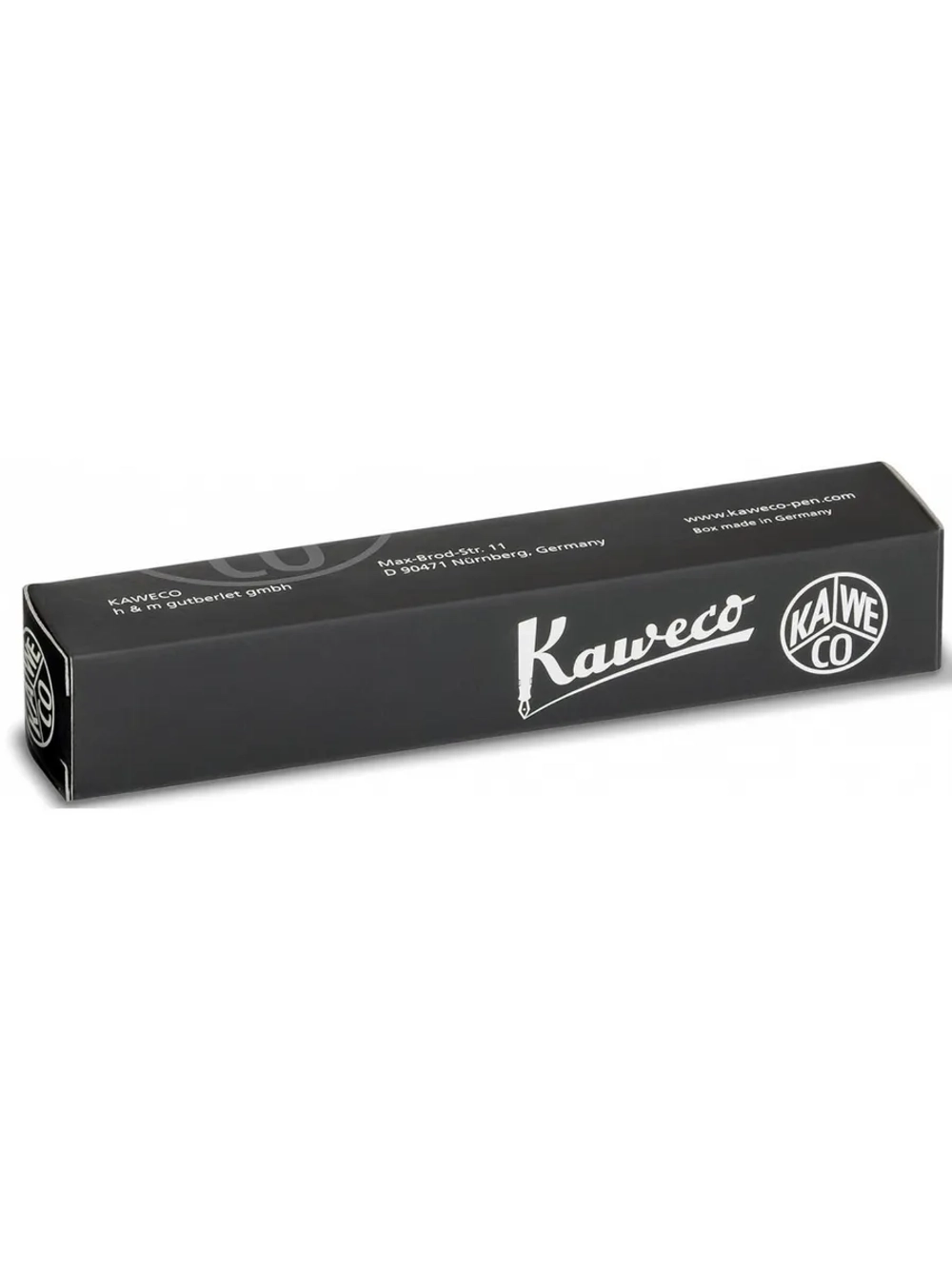 Перо Kaweco Skyline F 0.7мм черный стальной (10001111)