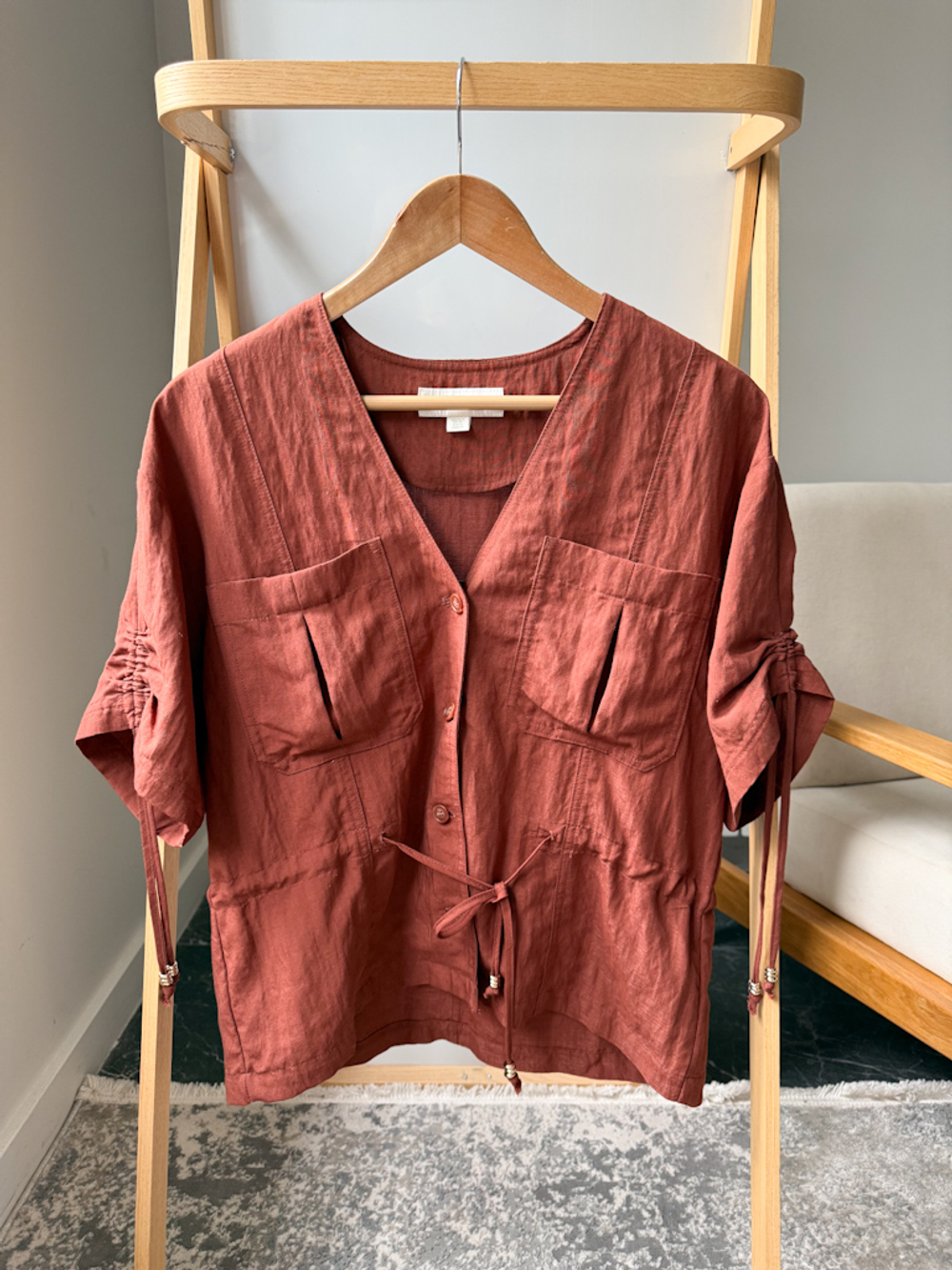Хлопковый костюм Zara, S