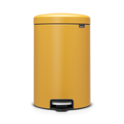 Мусорный бак с педалью newIcon 20л Brabantia Минерально-горчичный