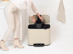 Brabantia Контейнер для сортировки Bo 3х11л Soft Beige 202346