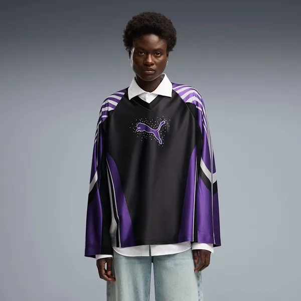 Лонгслив женский PUMA STREET GLAM Oversized Bedazzled Jersey