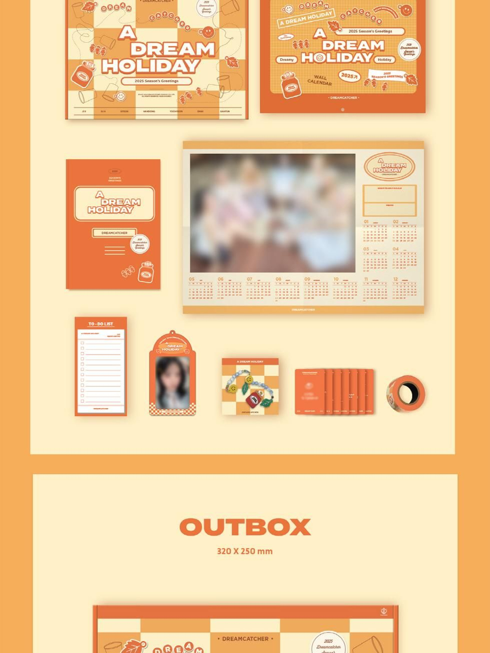 товары DREAMCATCHER - 2025 SEASON'S GREETINGS A DREAM HOLIDAY Version