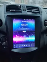 Магнитола для Toyota RAV4 3 2005-2012, Vanguard - Teyes TPRO 2 монитор 9.7" QLED в стиле "Тесла" на Android 10, Быстрая, 4G SIM-слот
