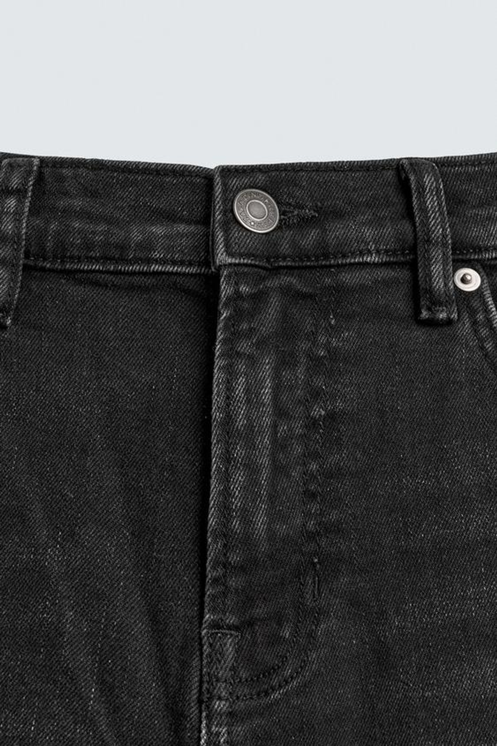 ZARA БАЗОВЫЕ ДЖИНСЫ SLIM FIT, УГОЛЬНЫЙ