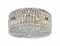 Потолочная люстра 8450 8457/PL chrome Newport
