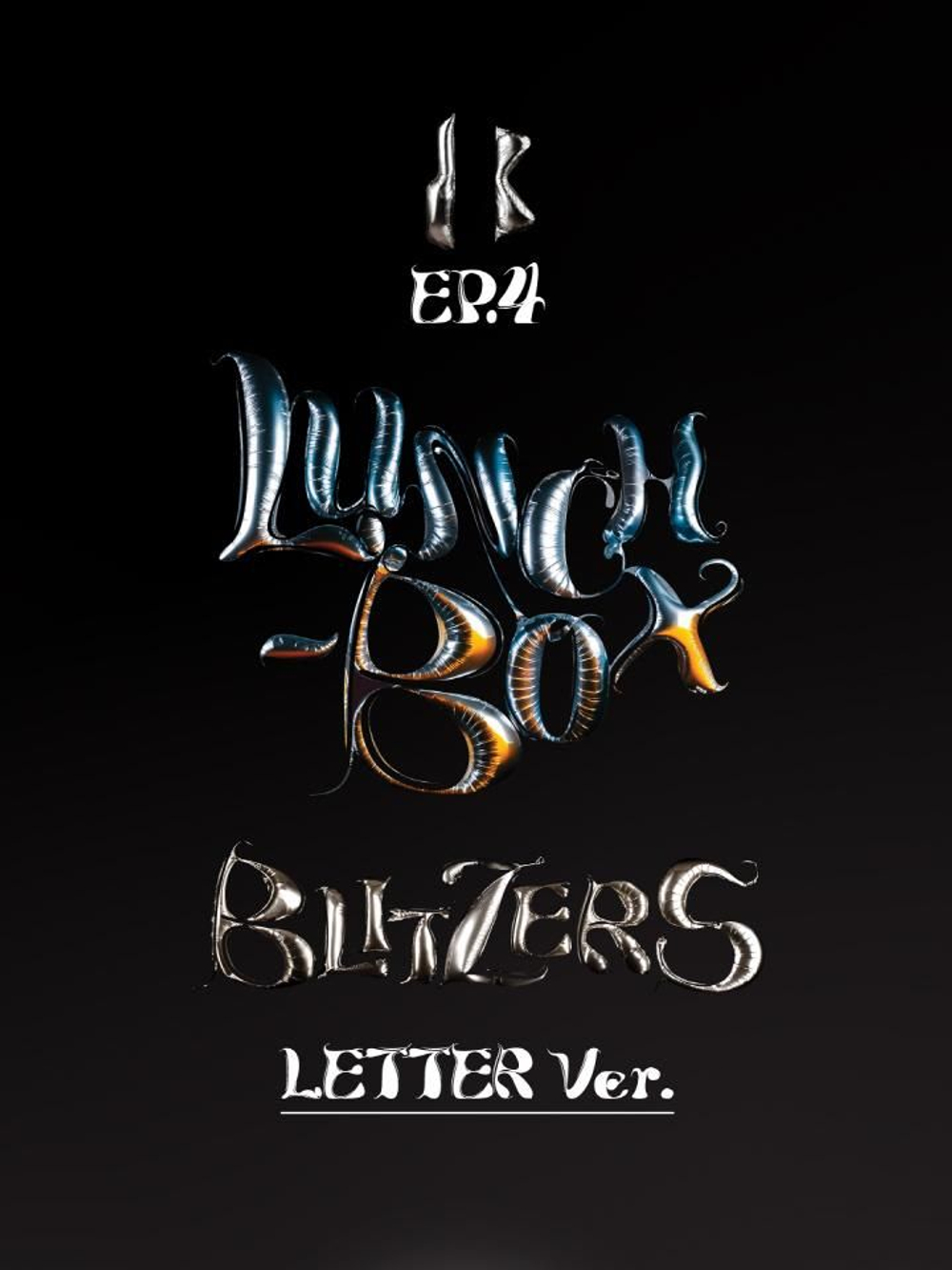 Альбом BLITZERS - LUNCH-BOX 4th EP Album LETTER Version