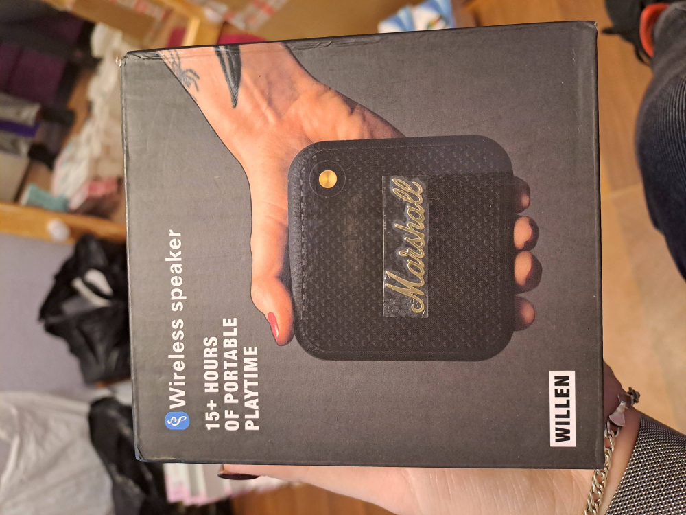 колонка Bluetooth Marshall M-3 (Черный)