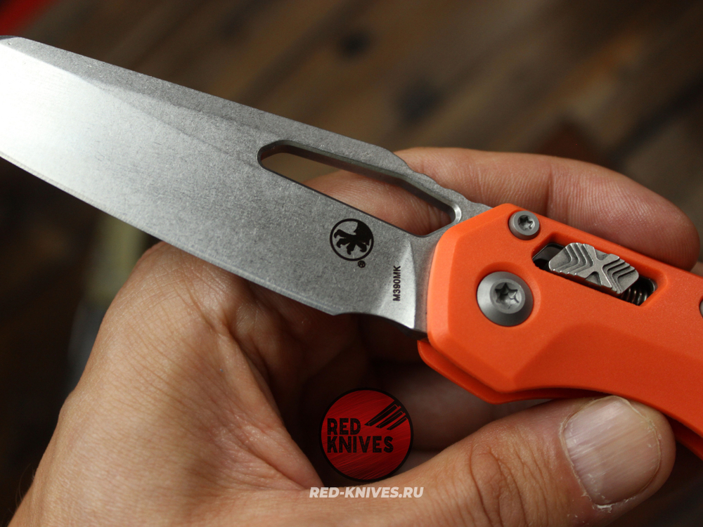 Нож MICROTECH MSI RAM-LOK - рук. оранж нейлон RK-505