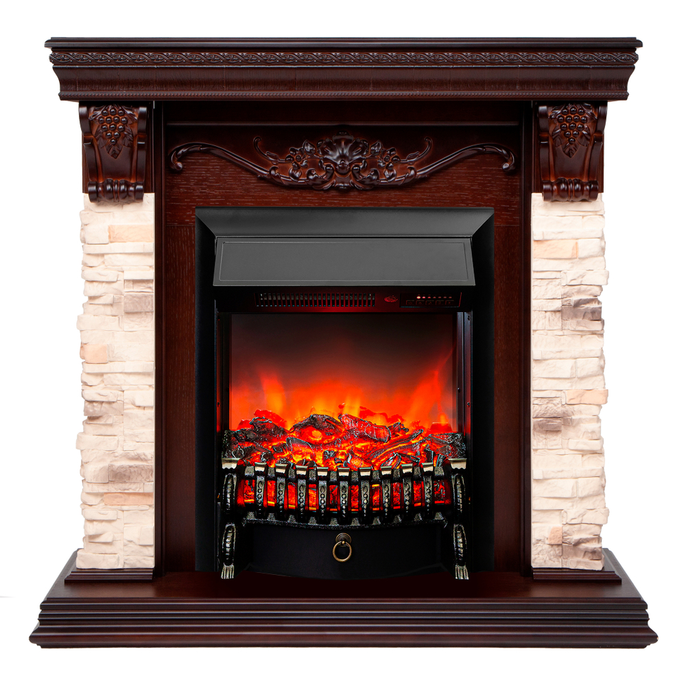 Каминокомплект Real Flame Patricia NT с очагом Fobos Lux Black RC