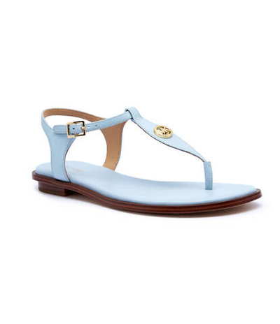 Босоножки кожаные mallory Michael Kors - голубой(40S1MAFA2L)