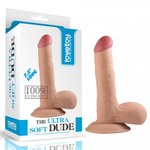 Ультрамягкий фаллоимитатор Lovetoy (19,5×3,9 см)