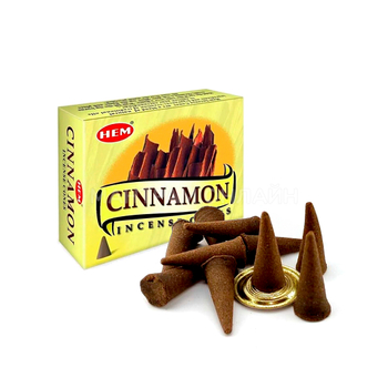 HEM Cinnamon Благовоние-конус Корица, 10 шт