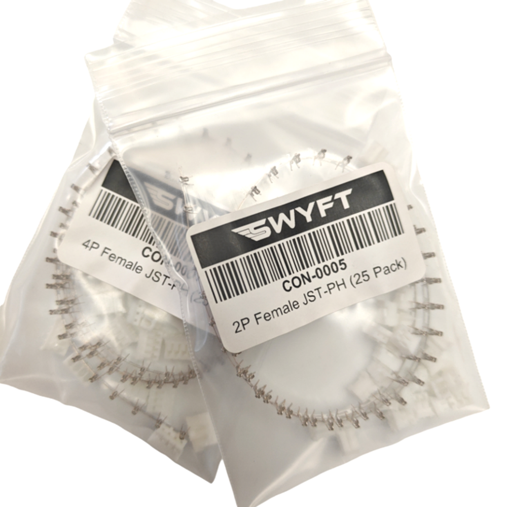 JST Connectors - 3P Female JST-PH (25-Pack) CON-0006
