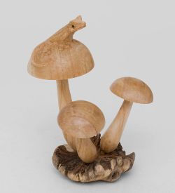 Decor and Gift 50-011 Статуэтка «Ящерица на грибе»