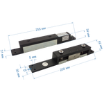 Замок электромагнитный ST-ML100-2V.2