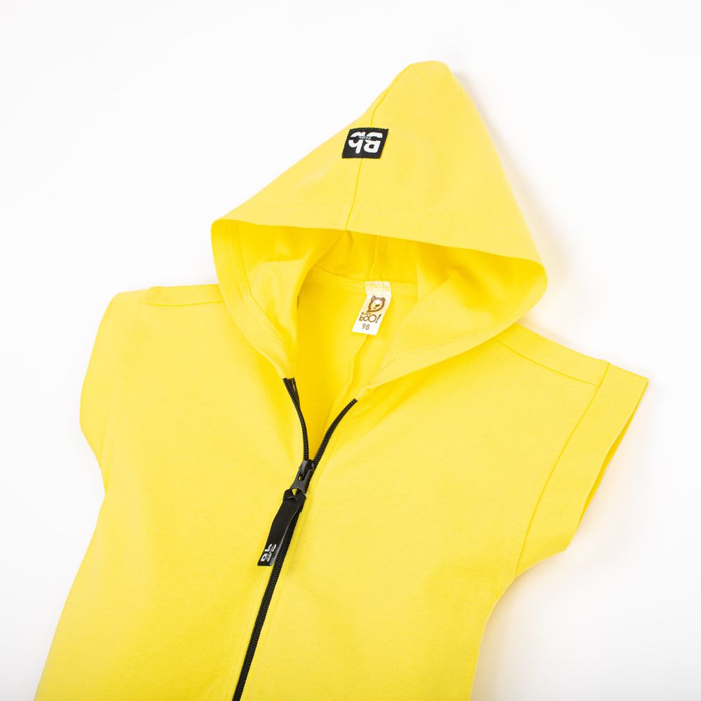 Ромпер на молнии "Bb team yellow"