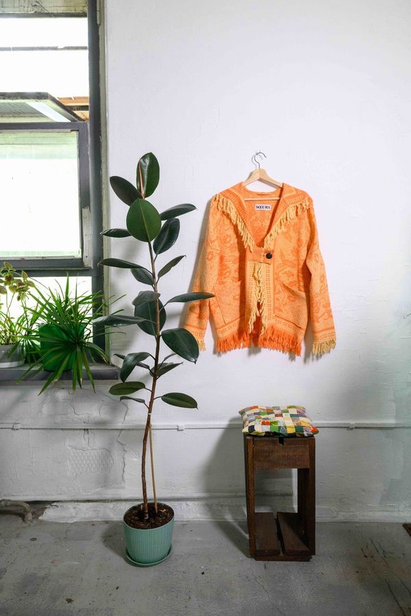 Куртка Fringed Orange Jacket - фото 3