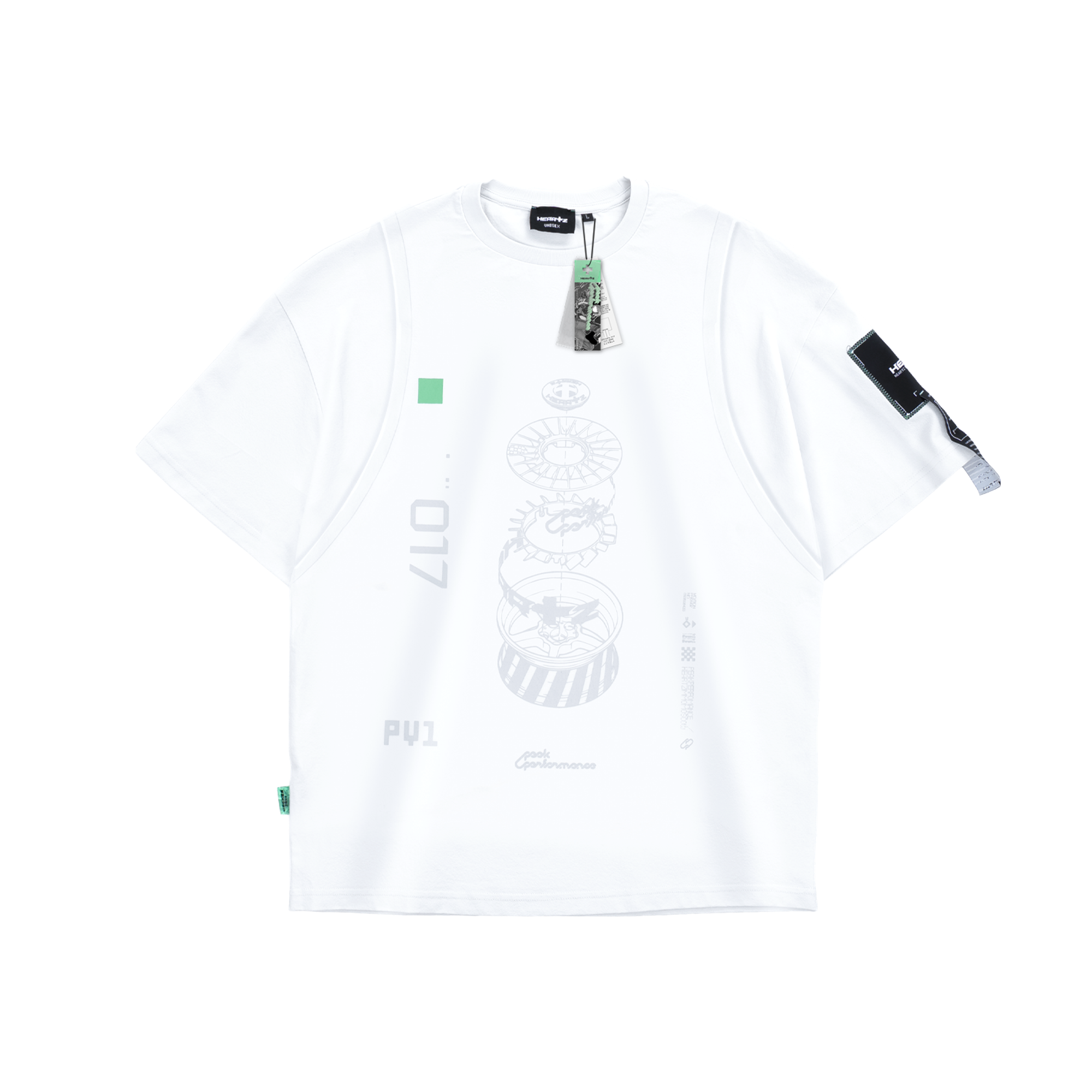 «Turbofan» Layered Snow T-Shirt
