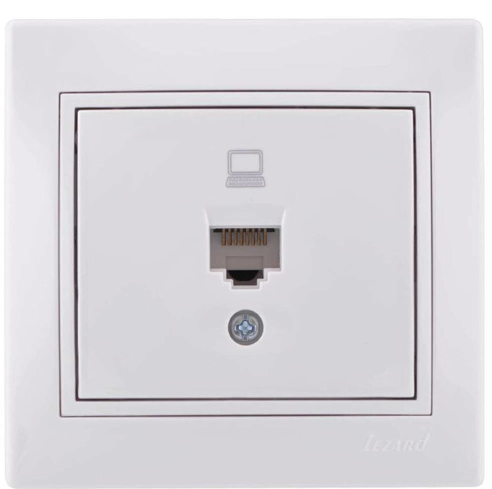 ZERA Розетка бел. с/з+ USB гнездо 700 0200 220 EGP